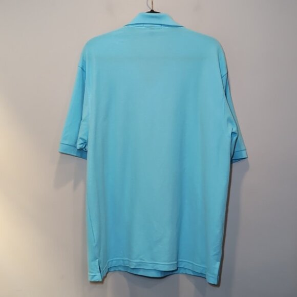 3/$20 Coal Harbour Aqua Polo Shirt Short Sleeve Golf Casual Top Mens Size Large - Picture 9 of 11